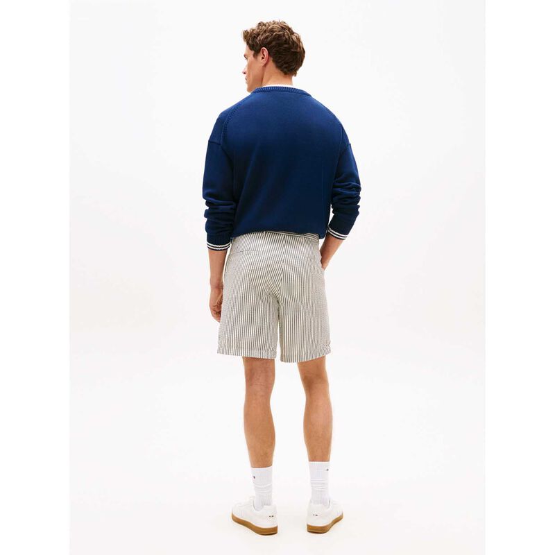 Tommy Hilfiger Dover Seersucker Stripe 8" Inseam Chino Shorts image number 1